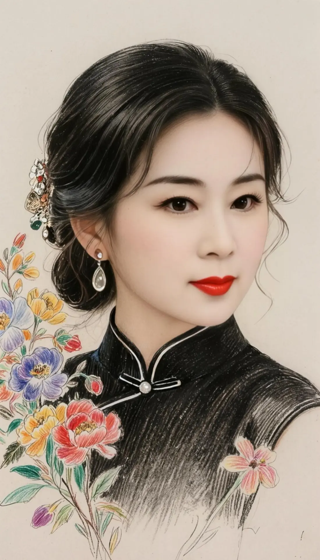 AI素绘美人 随变ai随便玩