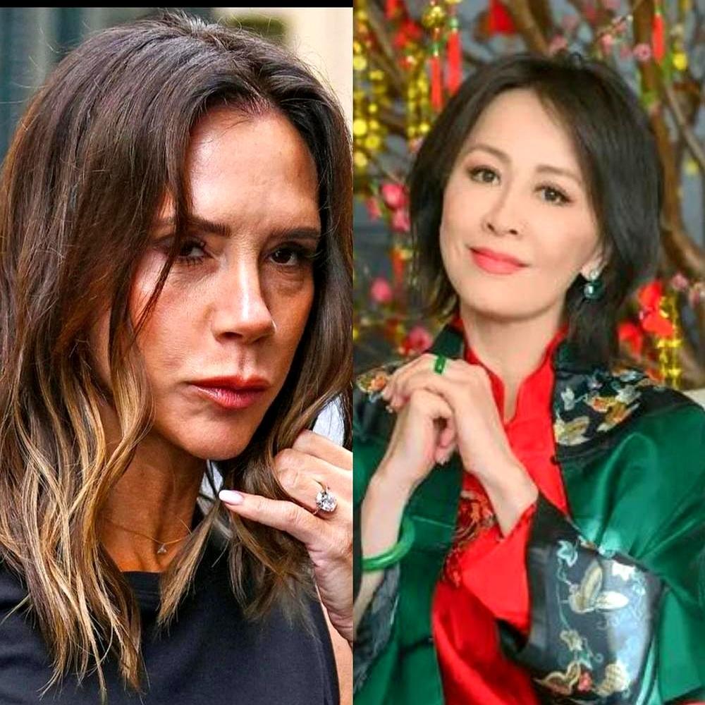 她坚称这张脸没动过刀，但亲口承认身体另一个部位动过两次。
 
照片里，她鼻子线条