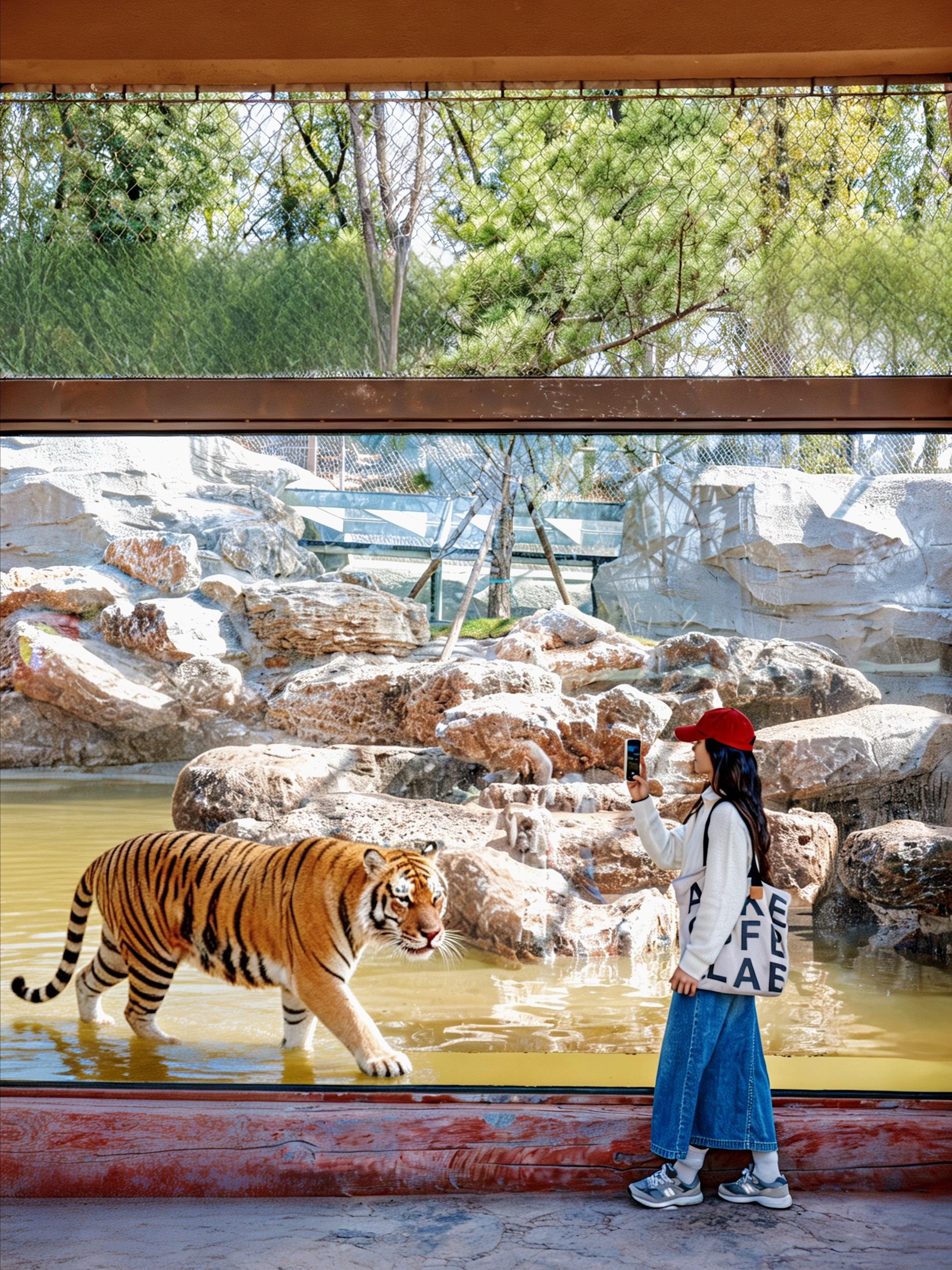 这个春节‼️最适合家庭出行宝藏地被发现了。武汉野生动物王国新春焕新太会...