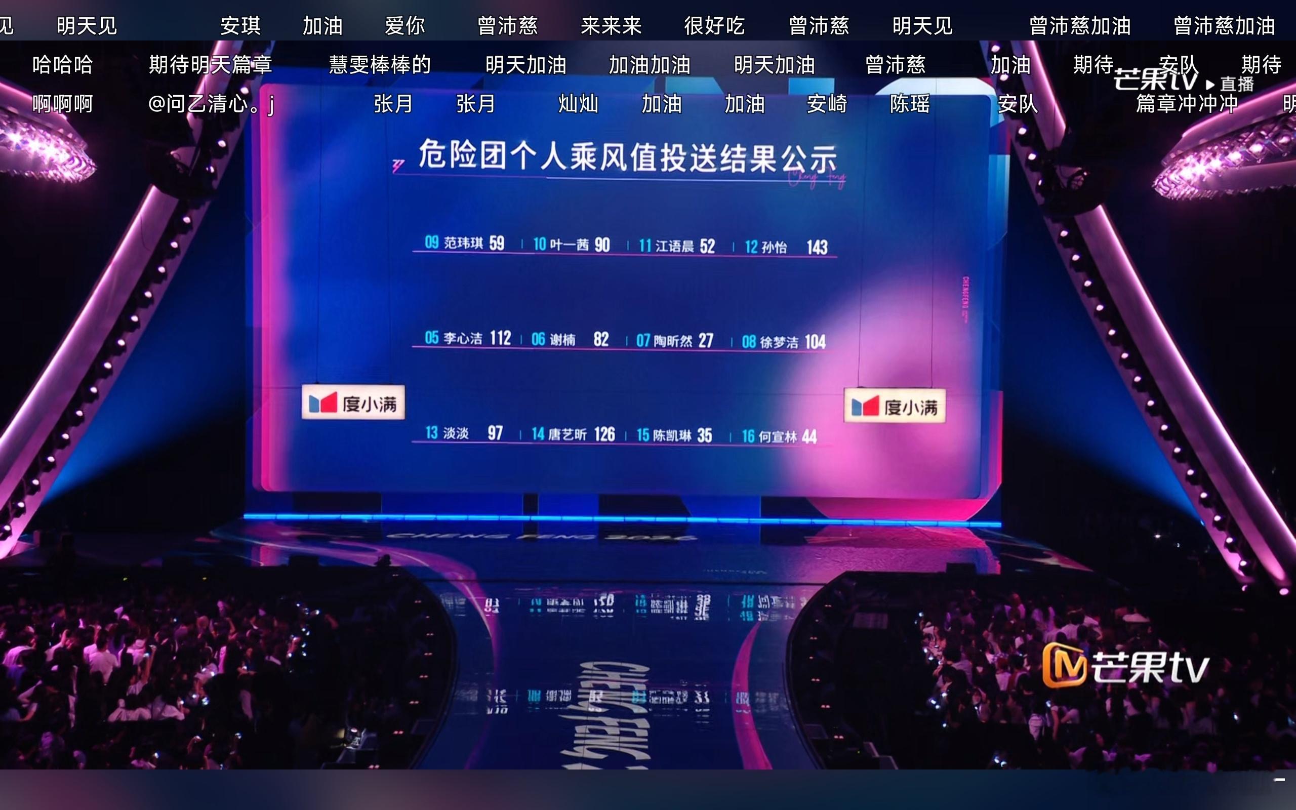 为什么陶昕然的个人乘风值这么低？安陵容滤镜不管用了吗？？？陶昕然淘汰浪姐 剧本