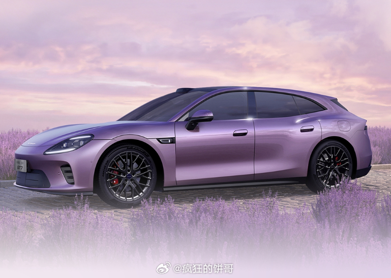 不知道什么时候开始新能源汽车都喜欢出紫色车色，这启境GT7普罗旺斯紫怎么样？ 
