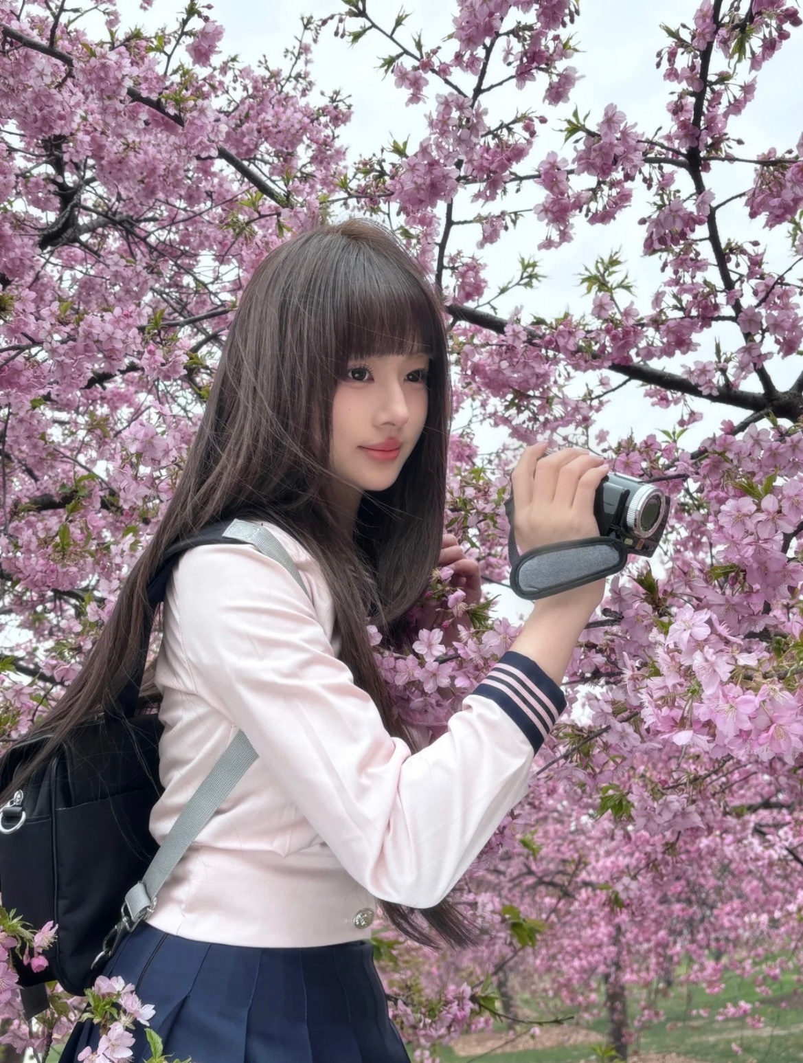 存一些樱花拍照姿势🌸 ​​​