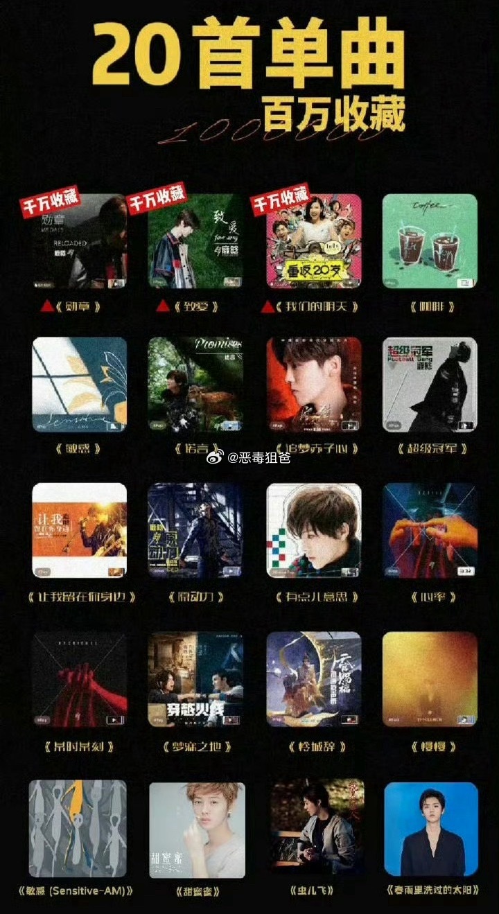 恭喜鹿晗《敏感》三版本收藏量破百万敏感（合唱版）酷狗 QQ敏感（Am版） QQ 