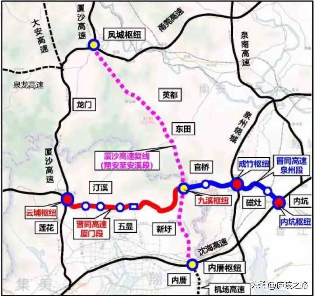 好消息，同安区交通大升级！新增3个高速出入口：同安汀溪互通、同安竹坝互通还有四房