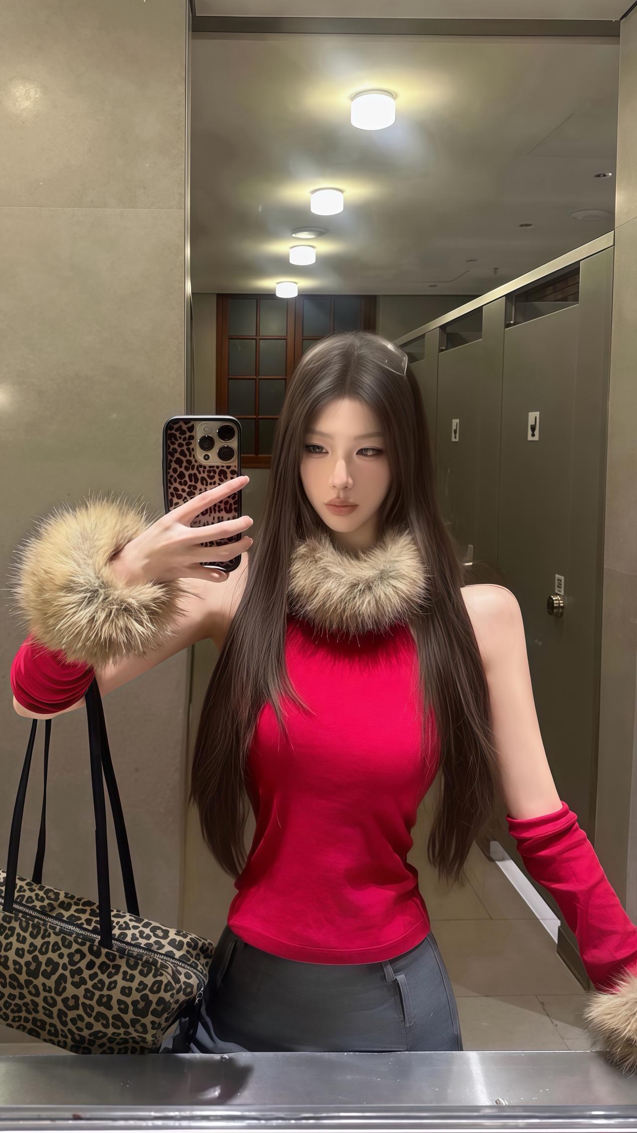 战袍 接福 新年穿搭 辣妹穿搭 chillwhite