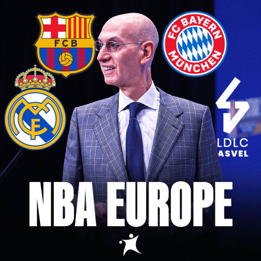 NBA将于27-28赛季开始，将联赛扩充至欧洲！（未来可能出现欧洲球队打NBA球