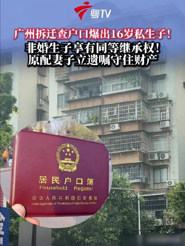 广州番禺一户宅基地即将拆迁。

户口本上多了个陌生男孩，很多人第一反应是：拆迁款