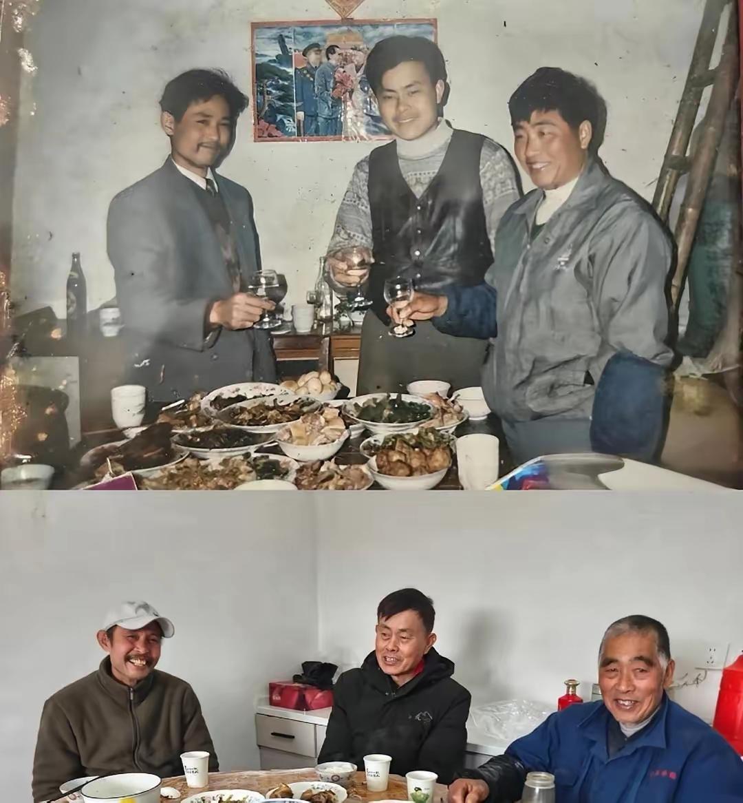 童年的伙伴
岁月催人老啊！
三十年前 该吃吃，该喝喝
三十年后 控糖，控油，控盐