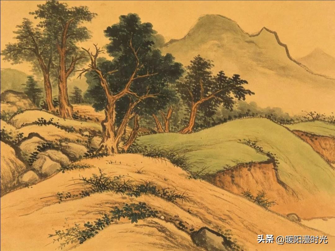 远山含翠色，林野沐清风
华韵兰香背景图分享
