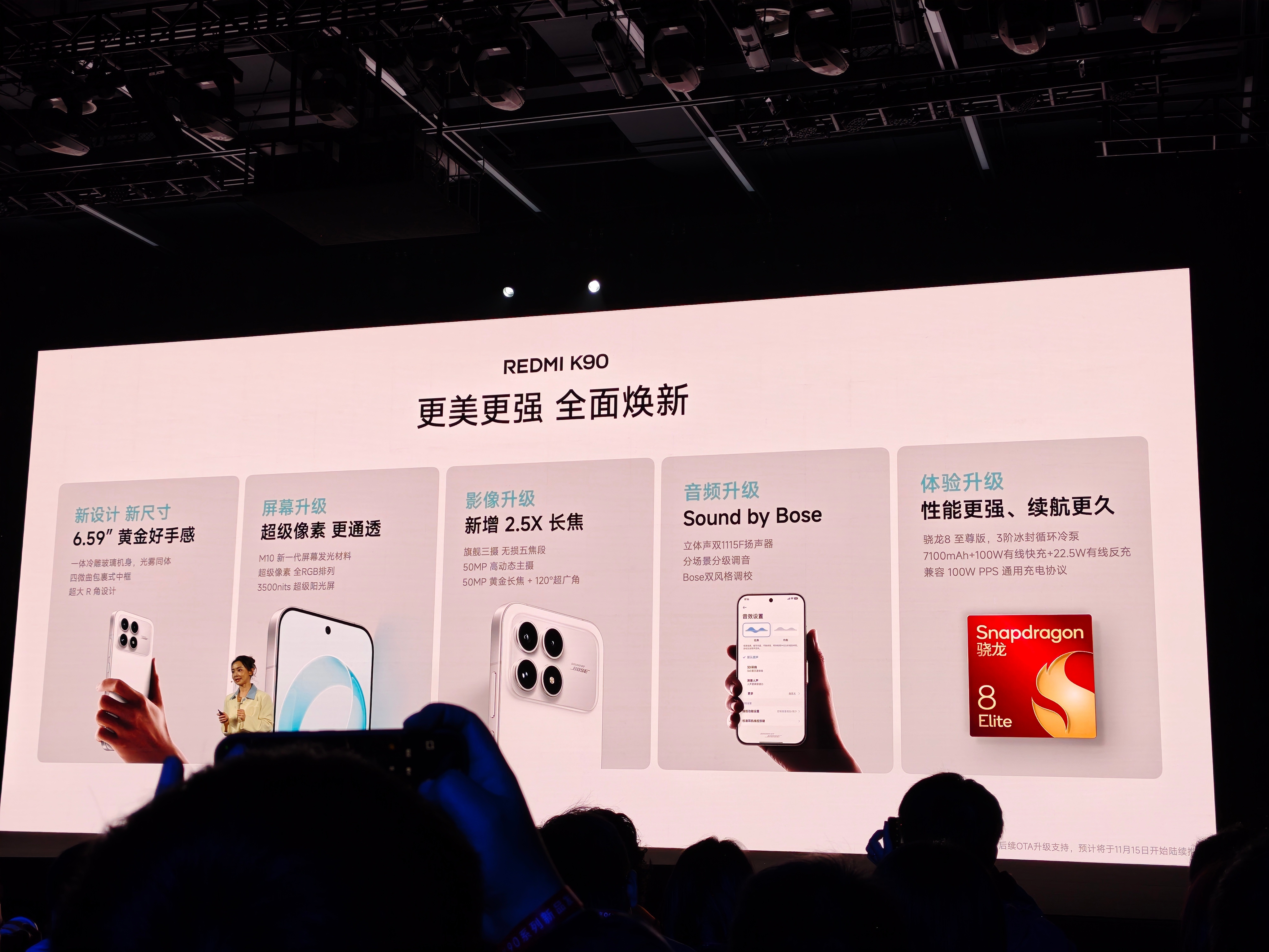 这一代的Redmi K90升级确实挺大，史上最强。这句话看起来有点像一句正确的废