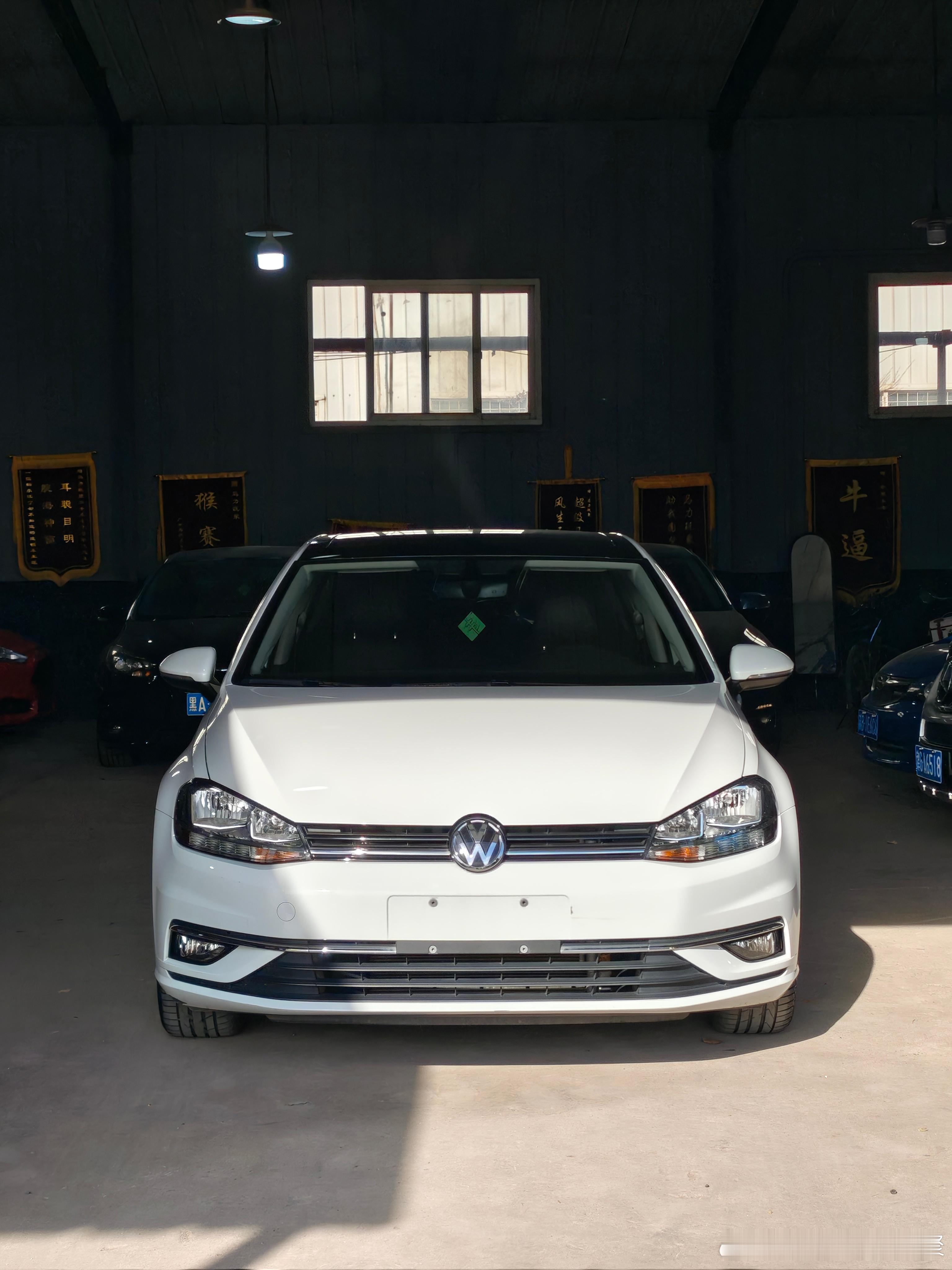 马力玩聚老马在路上天津二手车 2020年高尔夫280挚爱豪华原车漆3万公里做了基