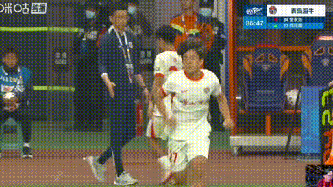 邝兆雷！中超首秀！中国足球小将中超首秀！

昨晚的中超联赛，青岛海牛客场1:3不