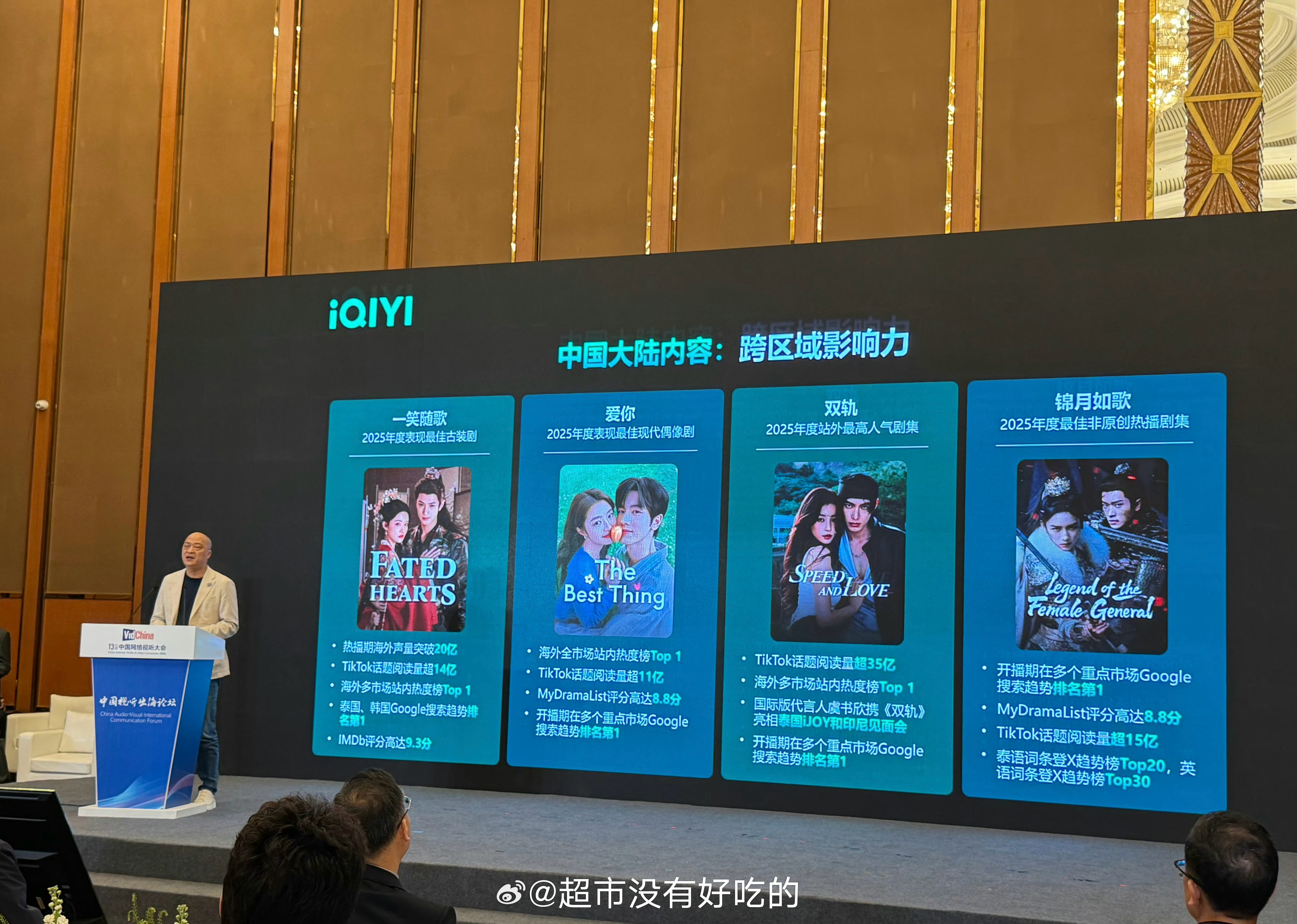 周也《锦月如歌》2025爱奇艺海外最佳非原创热播剧集开播期在多个重点市场Gogl