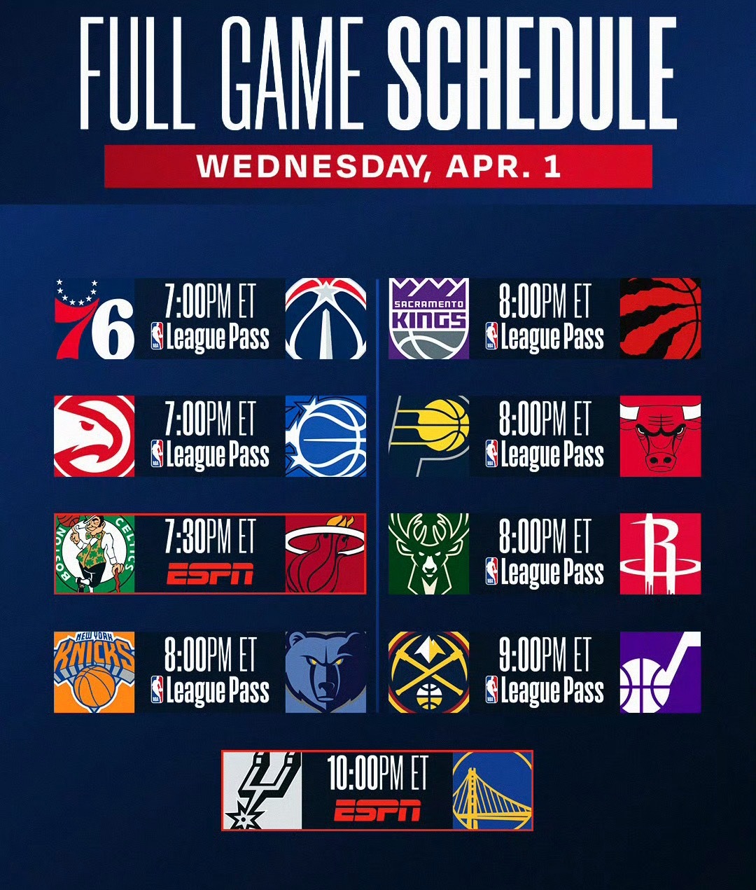 每场比赛都能看！NBA免费直播及回放网页链接（记得复制链接浏览器打开下载app，