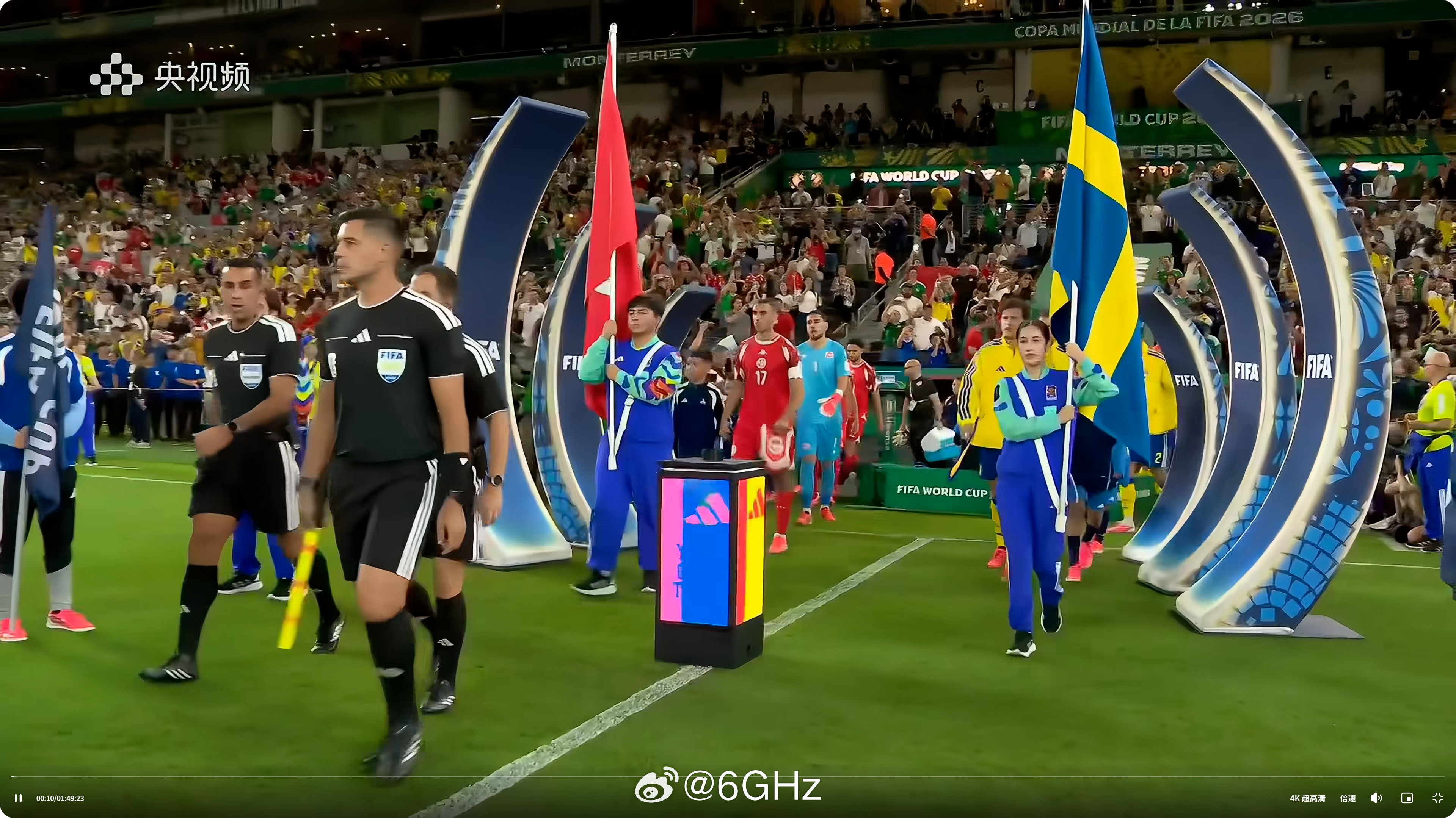 国内世界杯转播怎么都是1080P啊，小某书那边的4K也明显是超分上去的 
