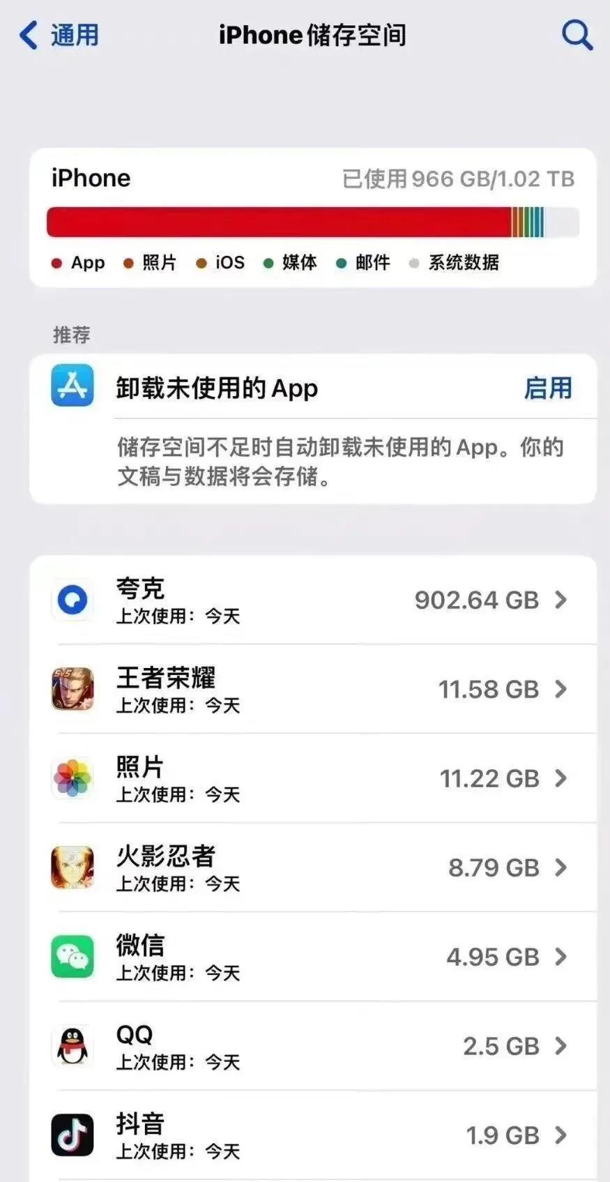 有没有人帮我分析一下，为什么苹果手机1TB的内存这么不耐用呢？