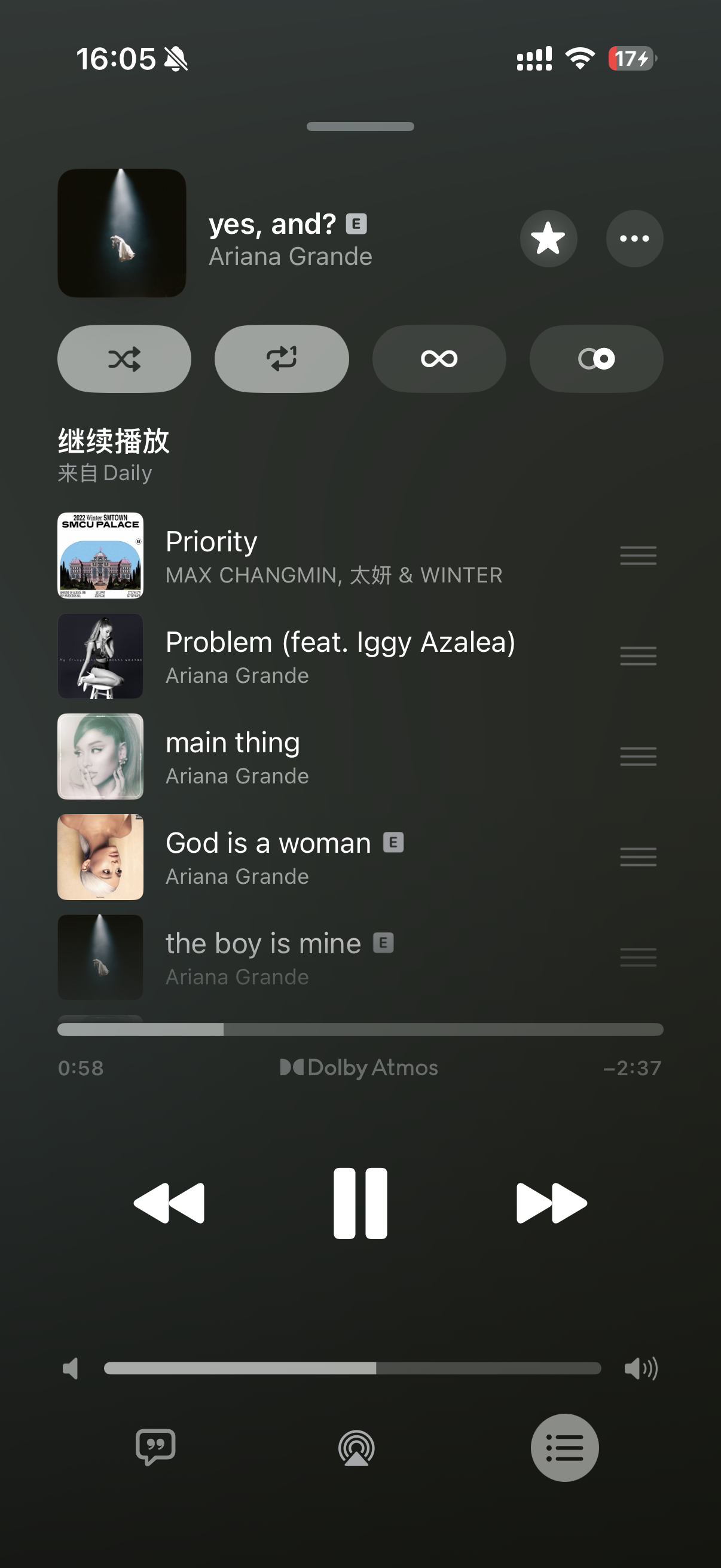 听这歌收拾屋子特别有劲不知道为什么。 