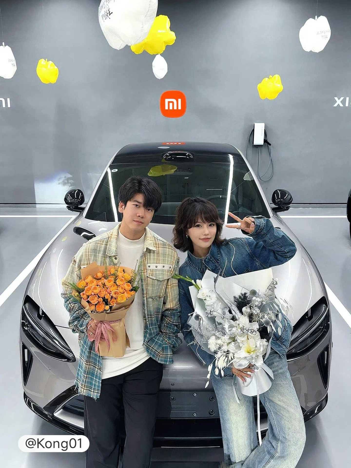 不得不说，小米的车主是真的好看。 