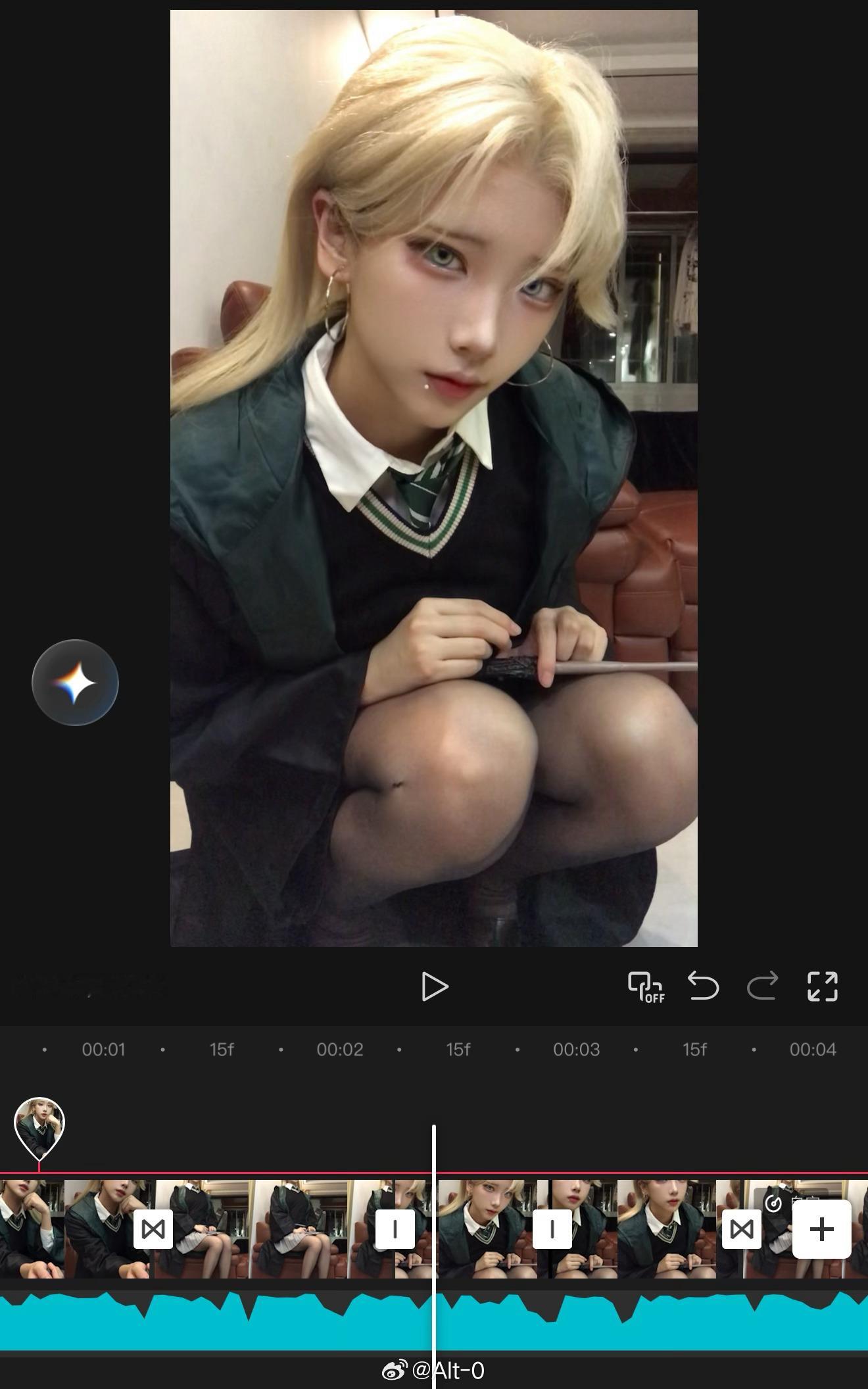 这集美到自己了 ​​​
