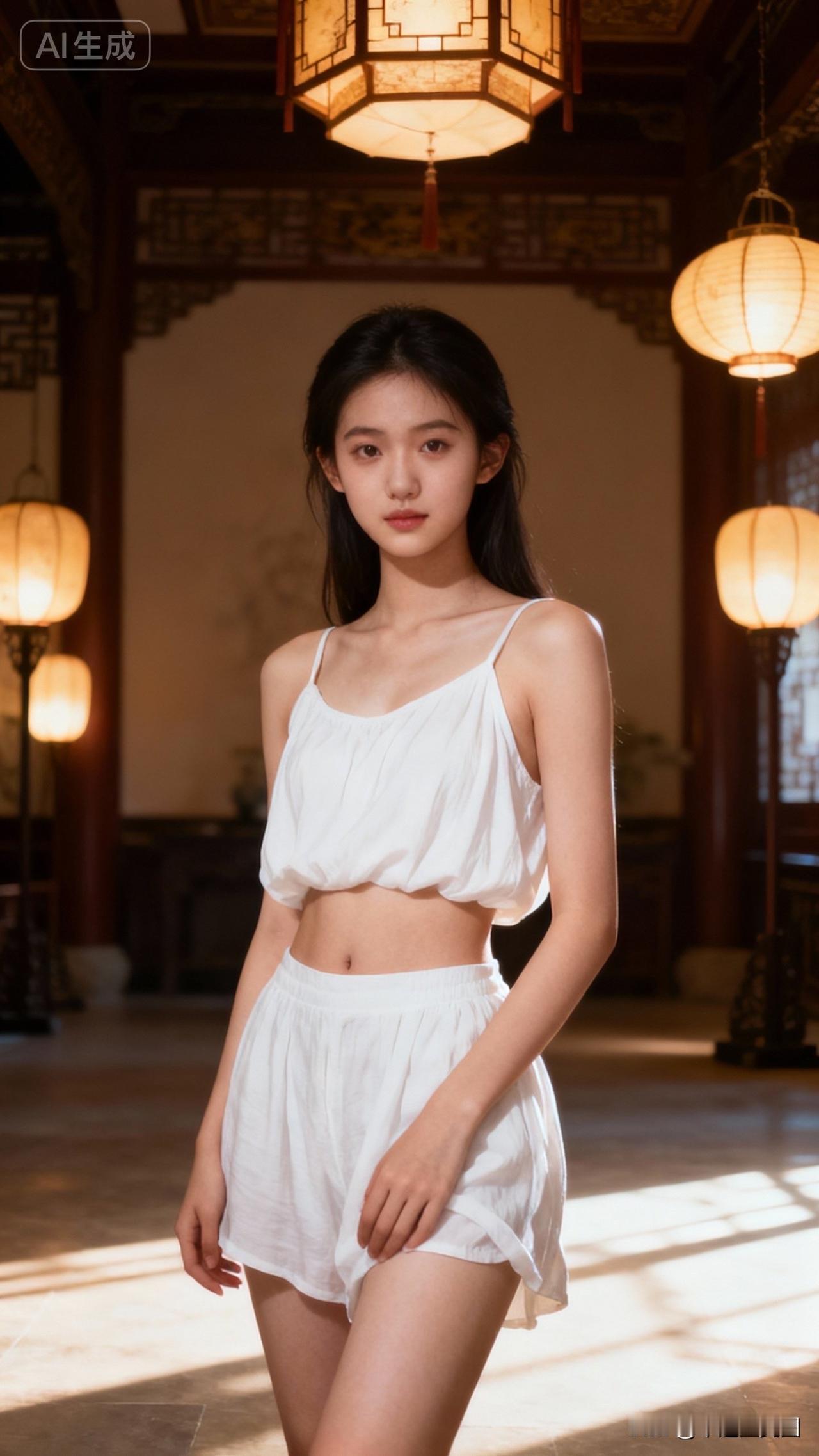 在传统庭院中漫步，感受时光的静谧与美好。