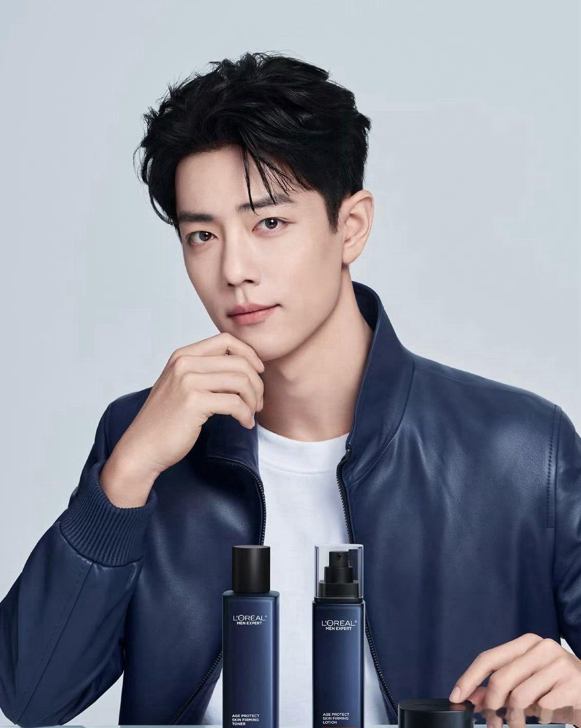 欧莱雅男士全球代言人肖战多么精致帅气的五官啊！肖战新商务➕1榜一大哥来了👍🏻