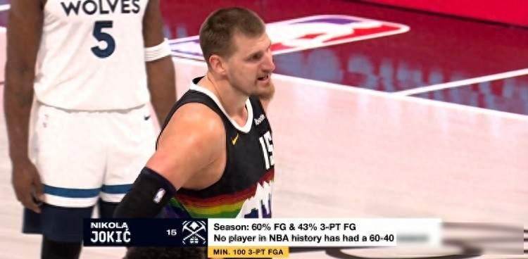 真是恐怖!约基奇本赛季60%命中率&43%三分命中率 此前无一人做到
最近刷到个