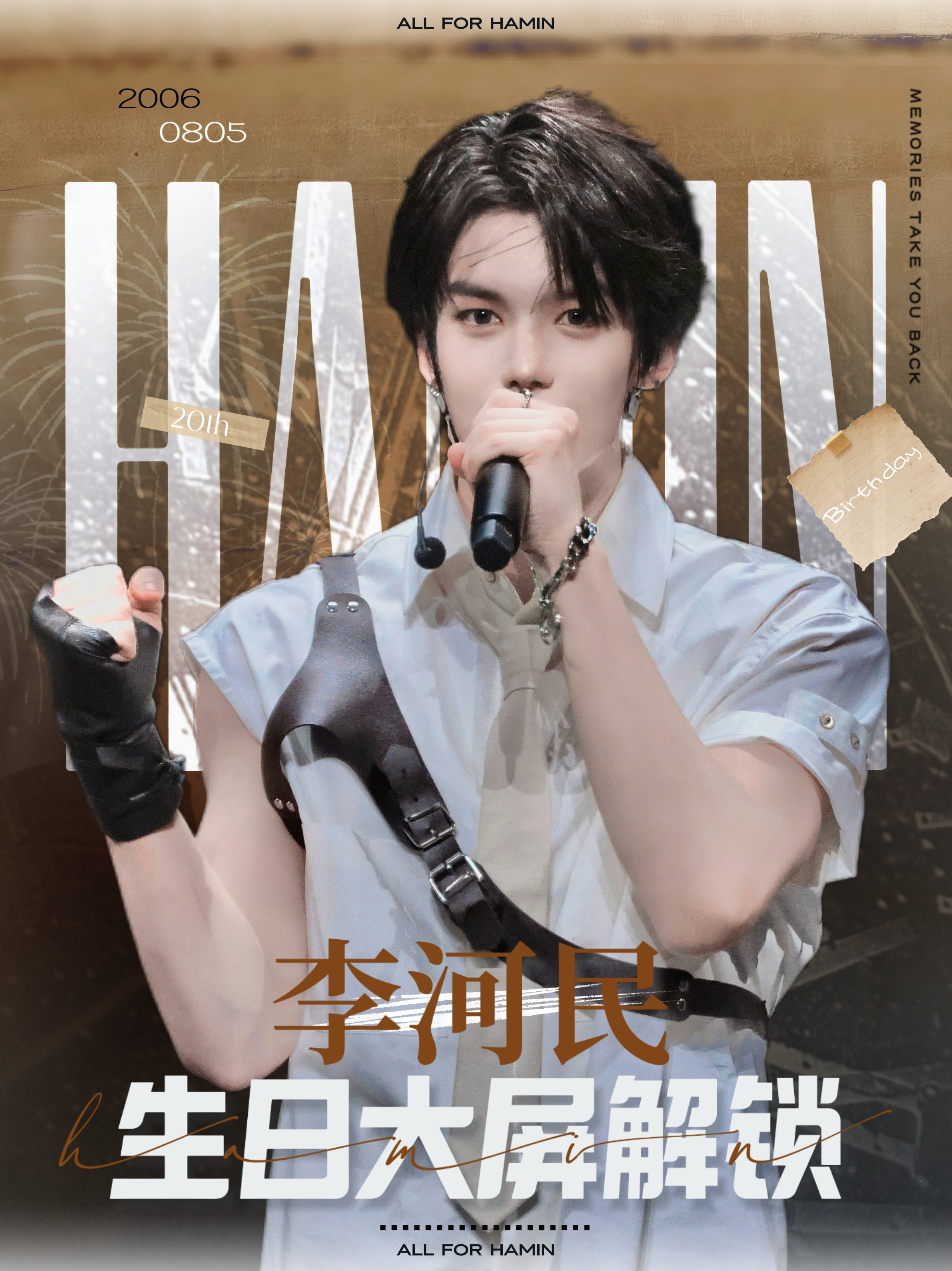 李河民  宝宝们，2026年李河民的生日大屏解锁任务已经开启✅每天会有不同的任务