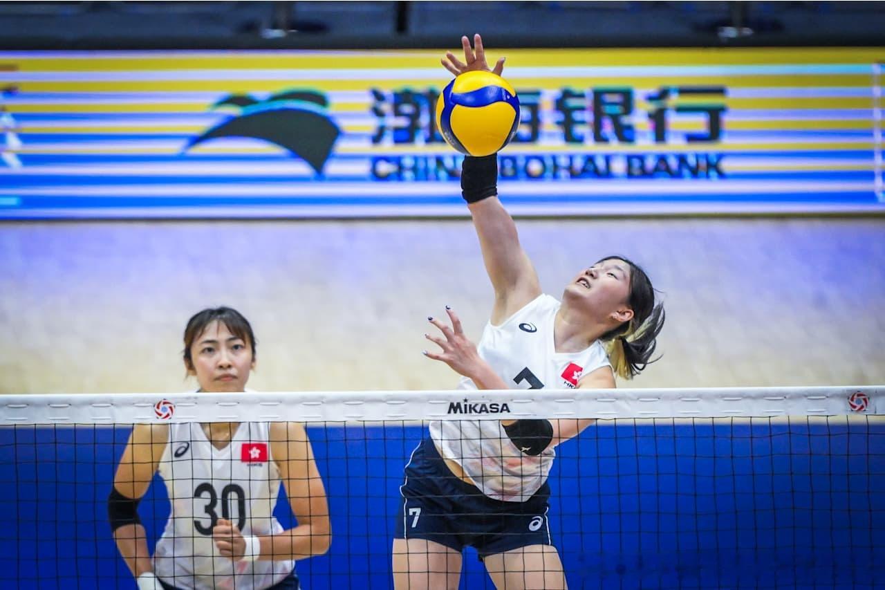 【女排亚锦赛】C组，韩国3-1中国香港（20-25,25-15,25-11,25