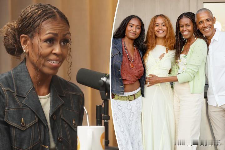米歇尔·奥巴马称她的两个女儿，28岁的玛丽亚和25岁的萨莎已经从家里搬出去住了，