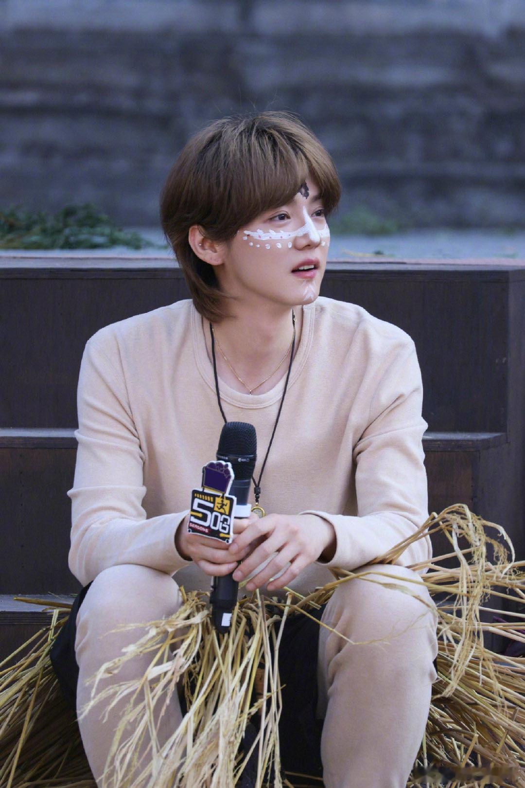 鹿晗泥潭摔跤被秒杀鹿晗摔跤秒被KO 陈赫站在旁边还没进入观战状态，鹿晗已经被KO