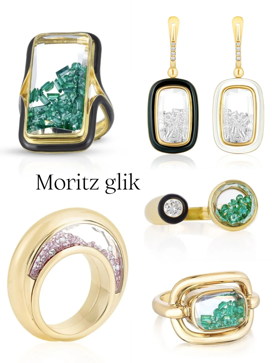 像沙子一样会流动的珠宝——Moritz Glik