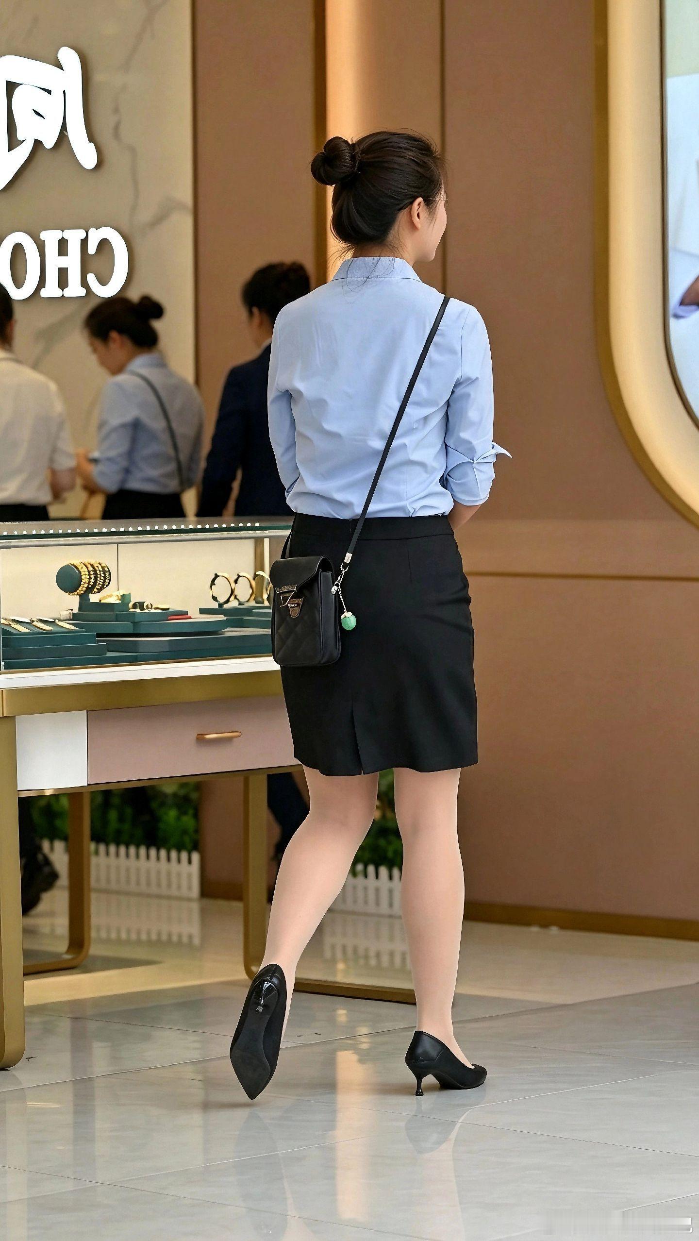 街拍 经典美女