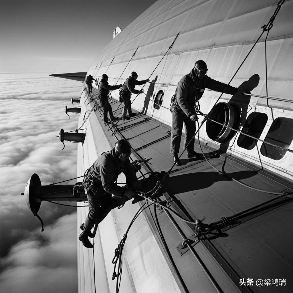 1936年9月15日，在浩瀚的大西洋上空，“兴登堡”号飞艇在一次试飞途中突遇气流