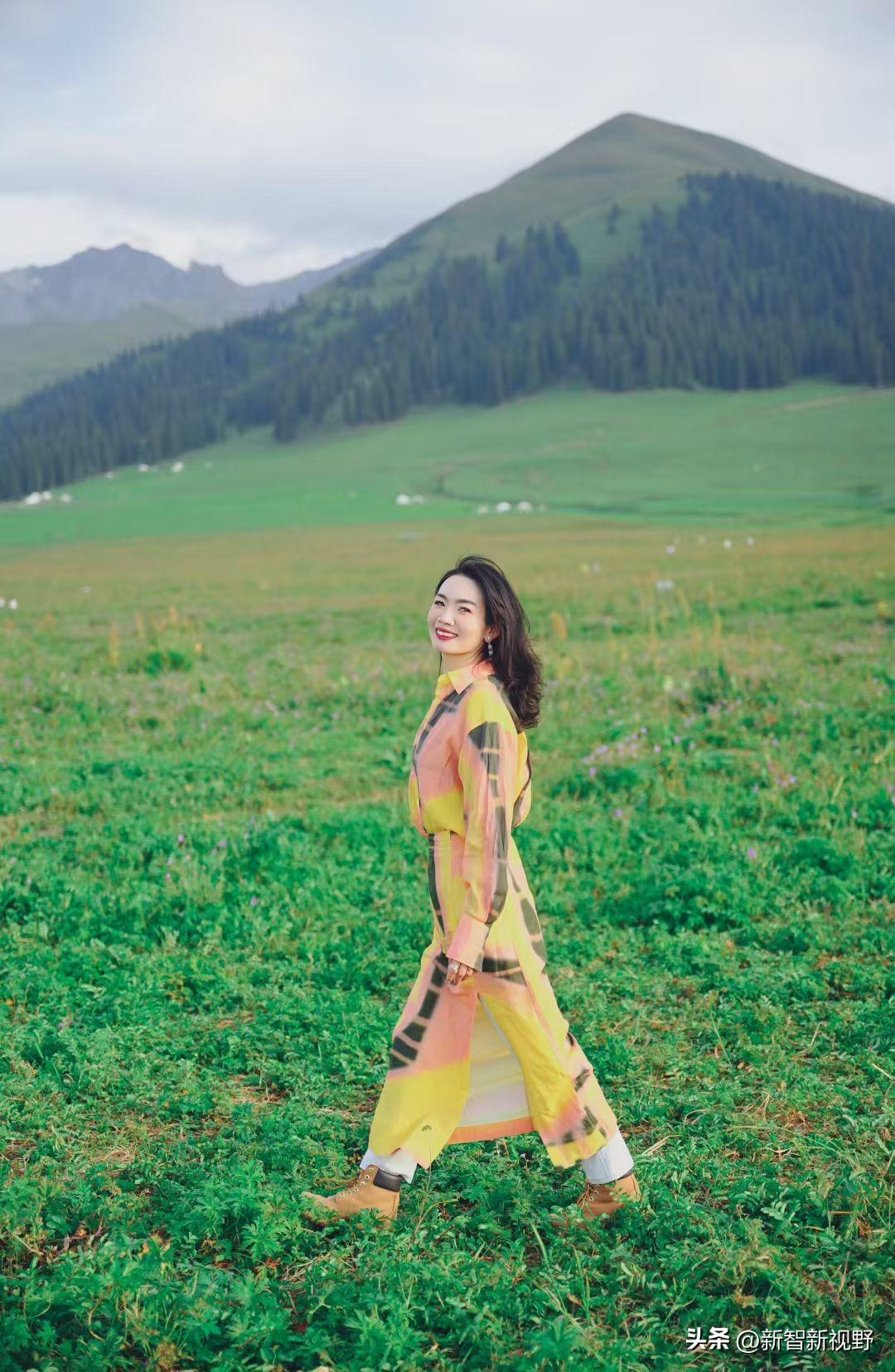 在草原上漫步，感受自由与宁静。