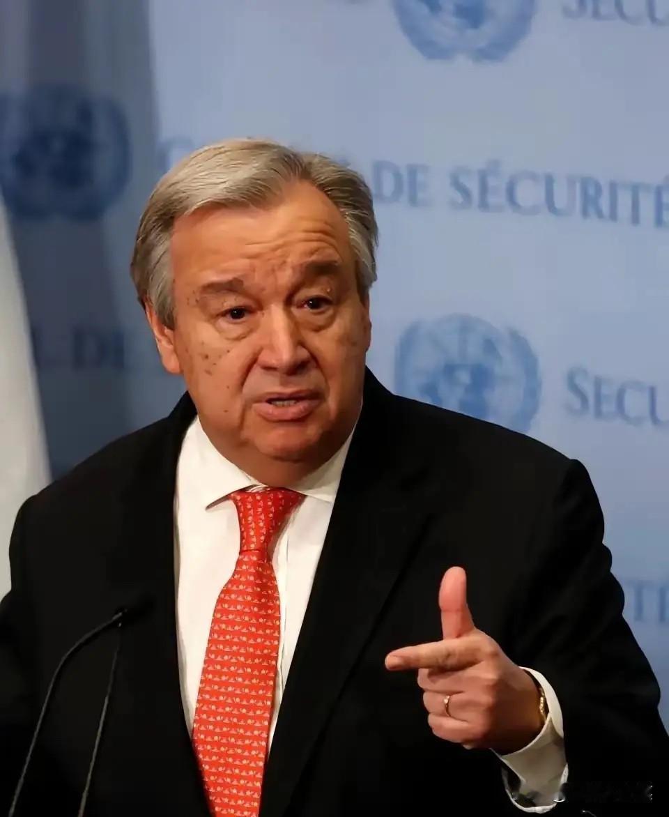 古特雷斯急得团团转，但联合国已起不到作用了，那就解散吧！

近日，联合国秘书长古