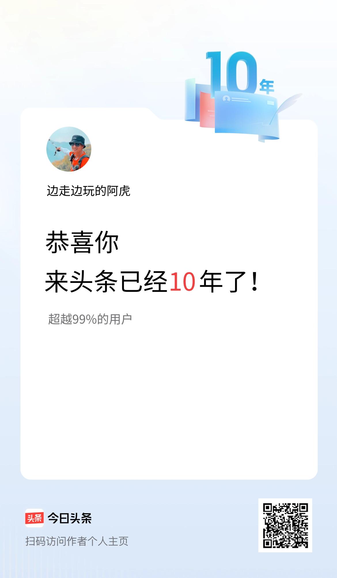 来头条已经10年了！