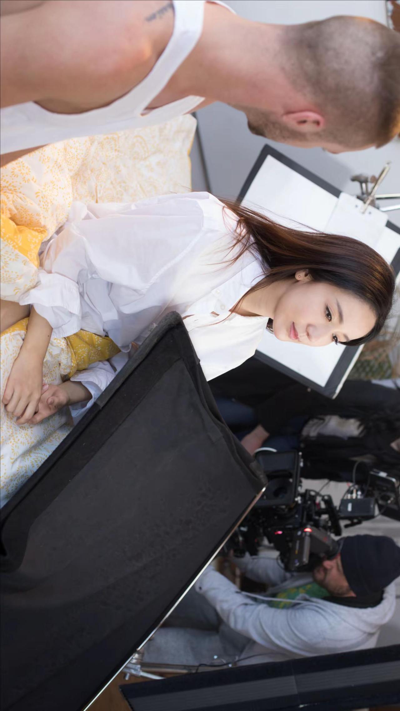 娄艺潇MV片场花絮2，原相机拍摄。早期的娄艺潇娄艺潇 娄艺潇身材