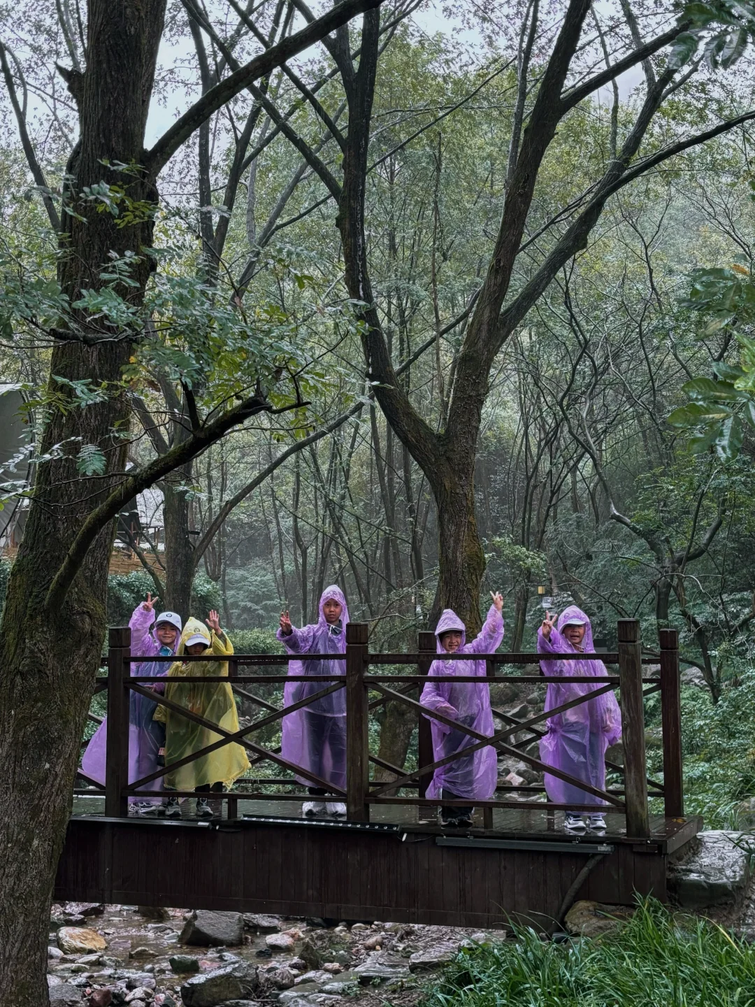 每周户外‼️这真是一次超刺激的雨中徒步