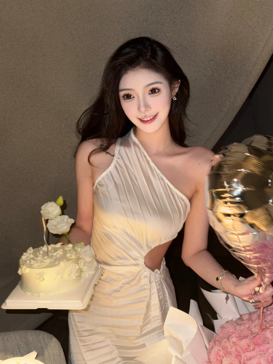 上个月的生日🎂这个月才发