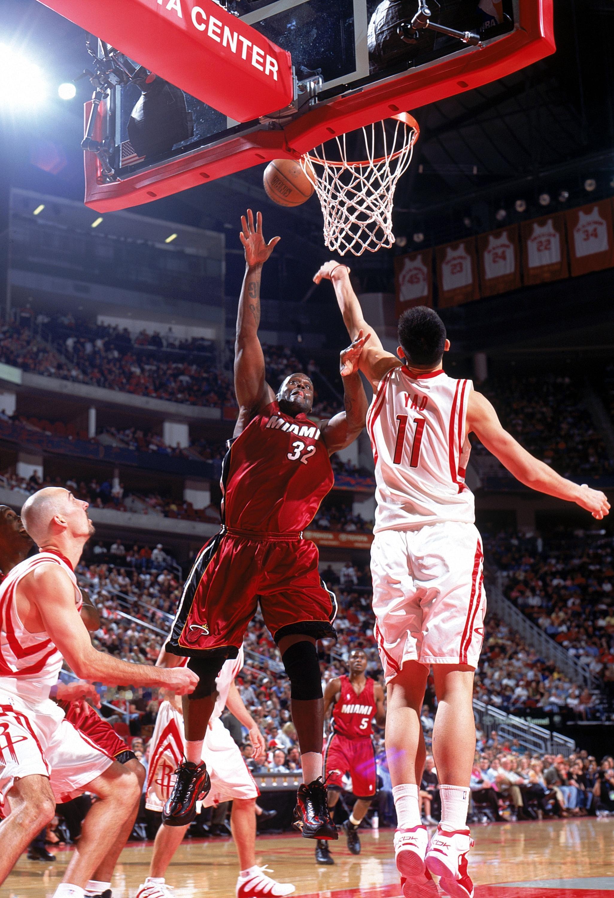 Shaquille O'Neal 2005nba奥尼尔姚明