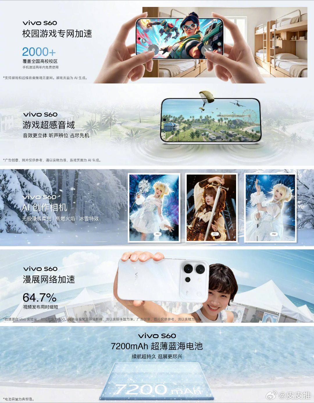 vivo S60体验：生活搭子｜湿手秒开超声波指纹 2.0，湿手油手直接解锁；1