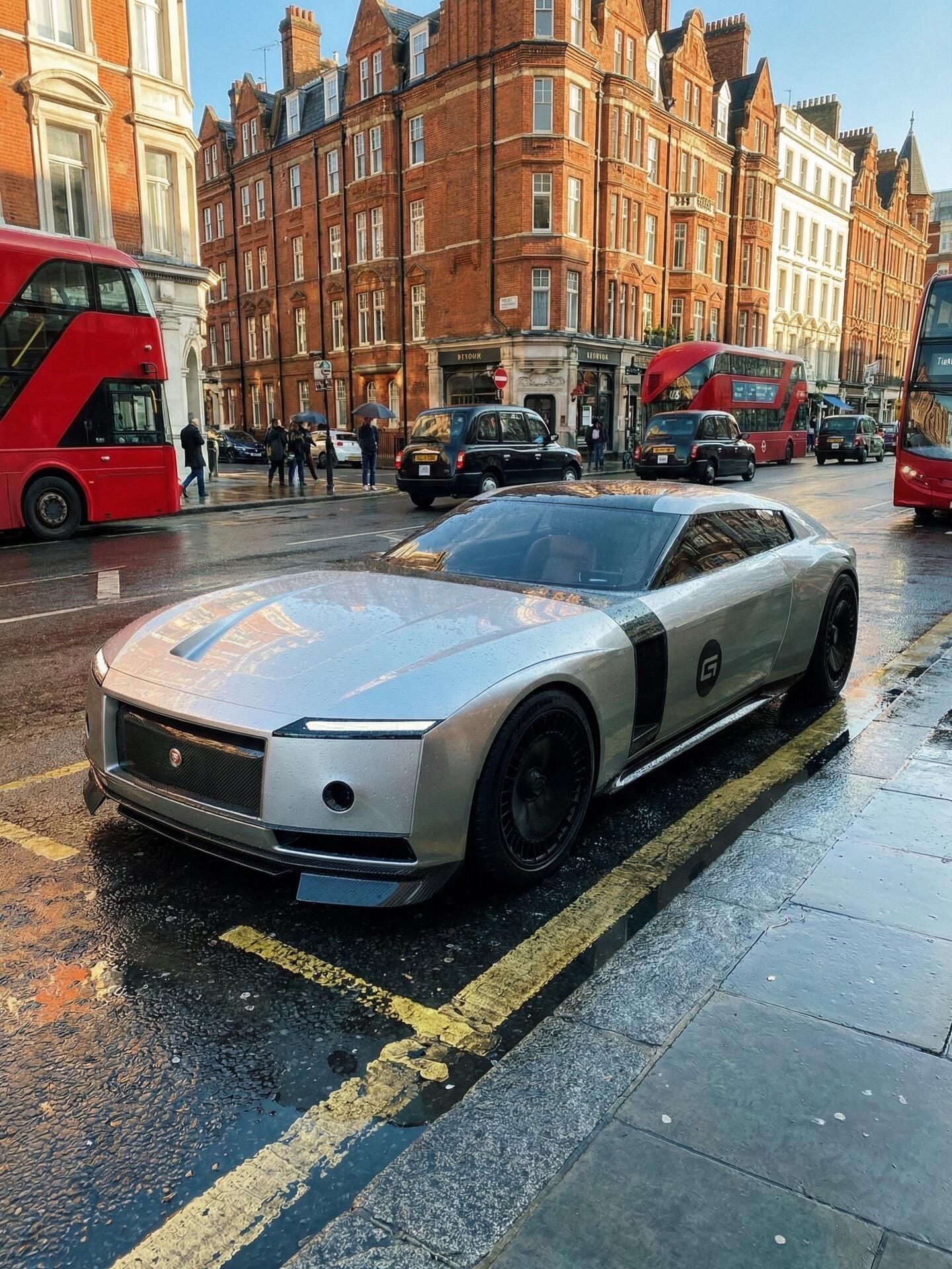 网友猜想的捷豹全新GT有水平，审美很在线，复古未来感很强轮毂也搭的不错新车捷豹复