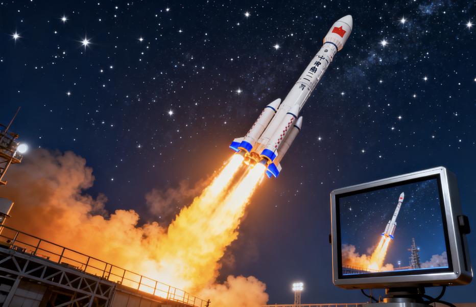 昨晚晚，我守在屏幕前见证了神舟二十一号发射升空的震撼瞬间。当长征火箭拖着璀璨尾焰