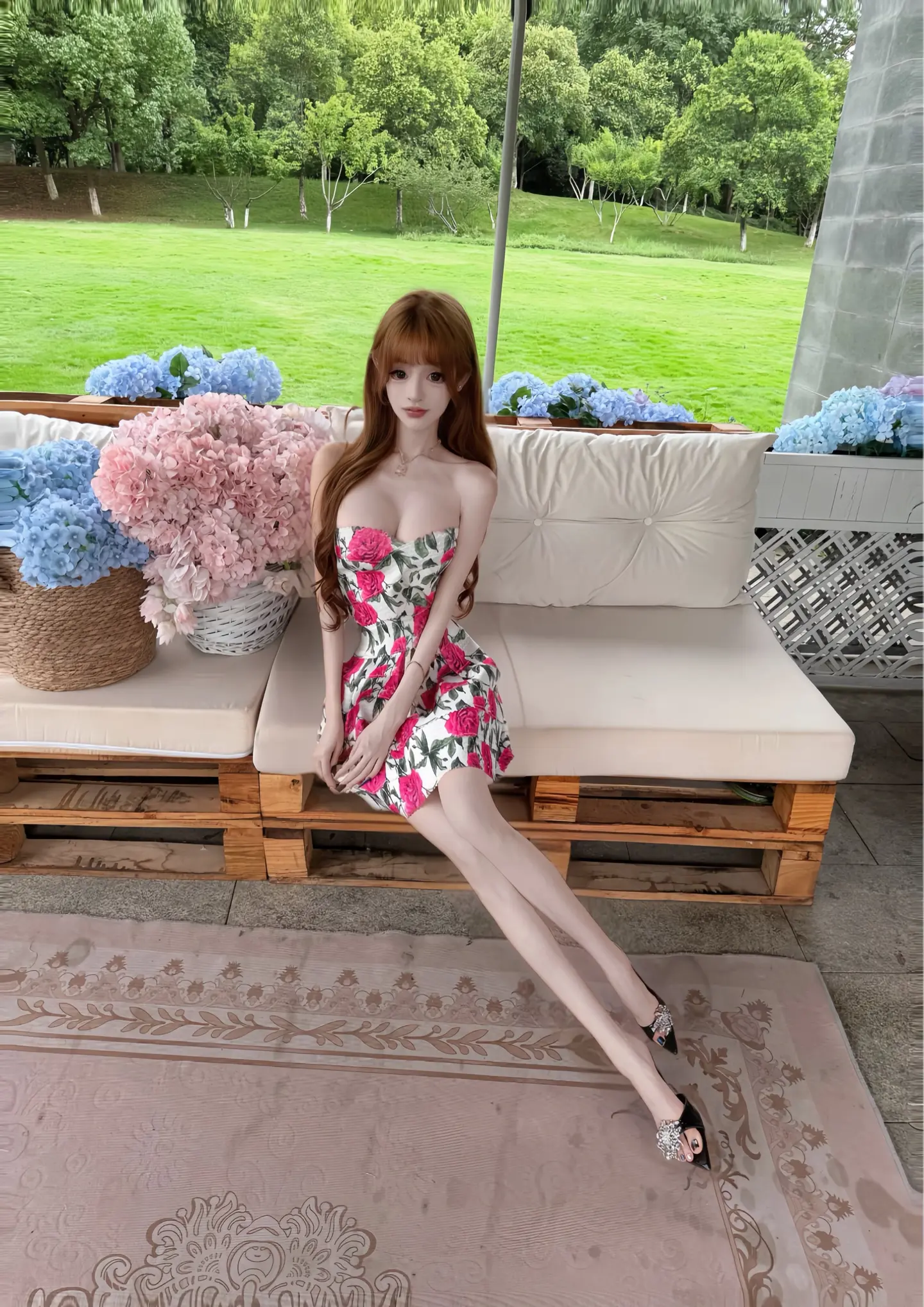 体彩店主小裙子是夏天的入场券