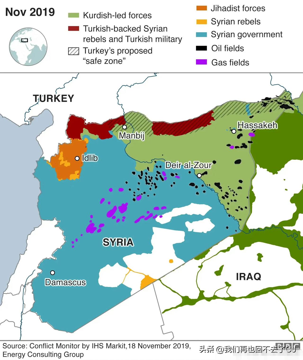 几个事情要连起来看！
叙利亚最好的油田都在库尔德叛徒手里
库尔德人是美军扶持的