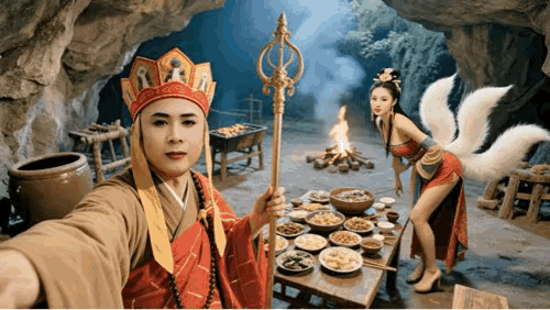 现在AI 真是无敌了，以后导演演员都要下岗了！