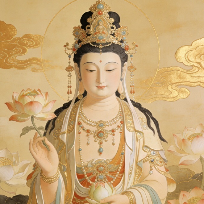 一炷清香，敬拜菩萨。愿家人安康无恙，岁岁无忧，万事皆顺意 ！！！ ​​​