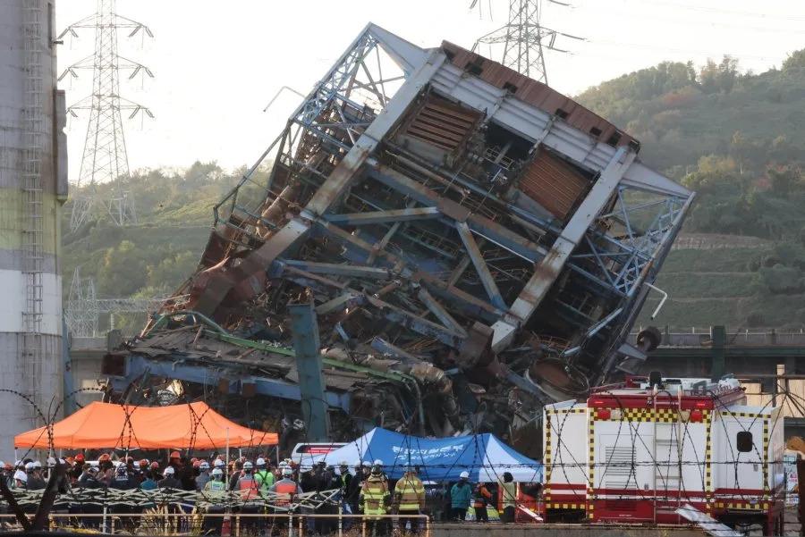 韩国发电厂塔倒塌后七名工人被困
首尔，11月6日（UPI）--据当局和当地媒体报