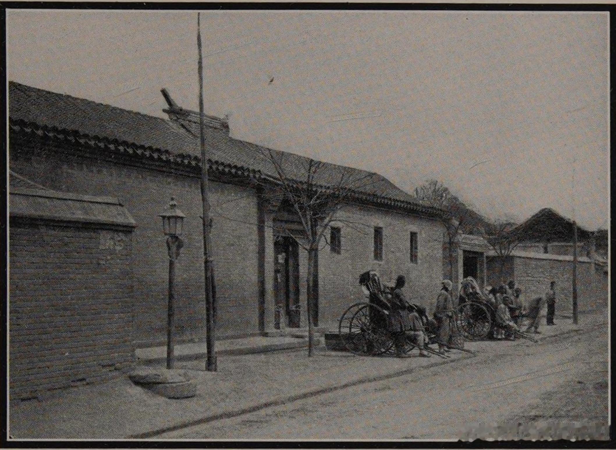 1900年北京德国公使馆门口 