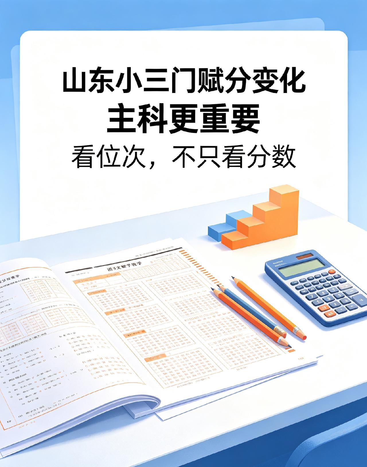 2029年起，山东高考语数英的份量更重了！
山东高考小三门赋分规则大改，8档合并